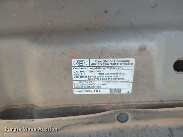 image for item NG9864 2008 Ford F150 SuperCrew pickup truck