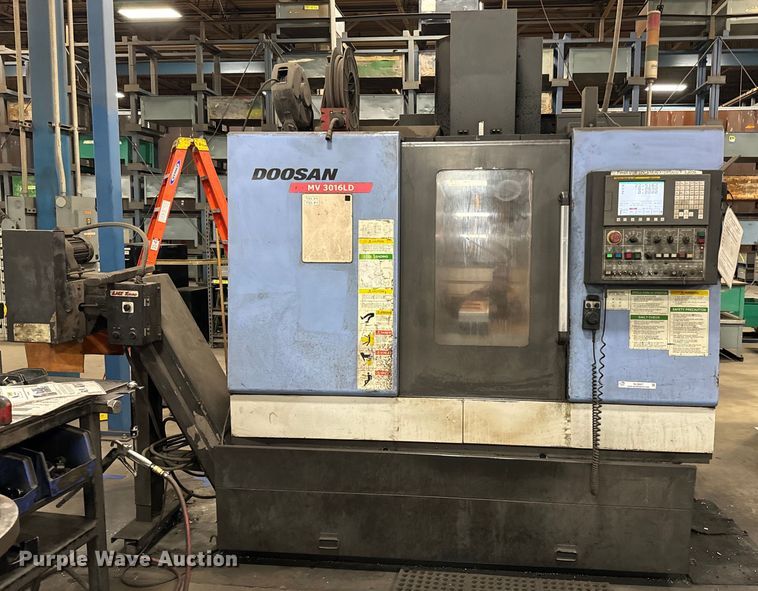 image for item NL9807 2007 Doosan MV3016LD vertical machining center