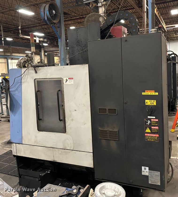 image for item NL9807 2007 Doosan MV3016LD vertical machining center