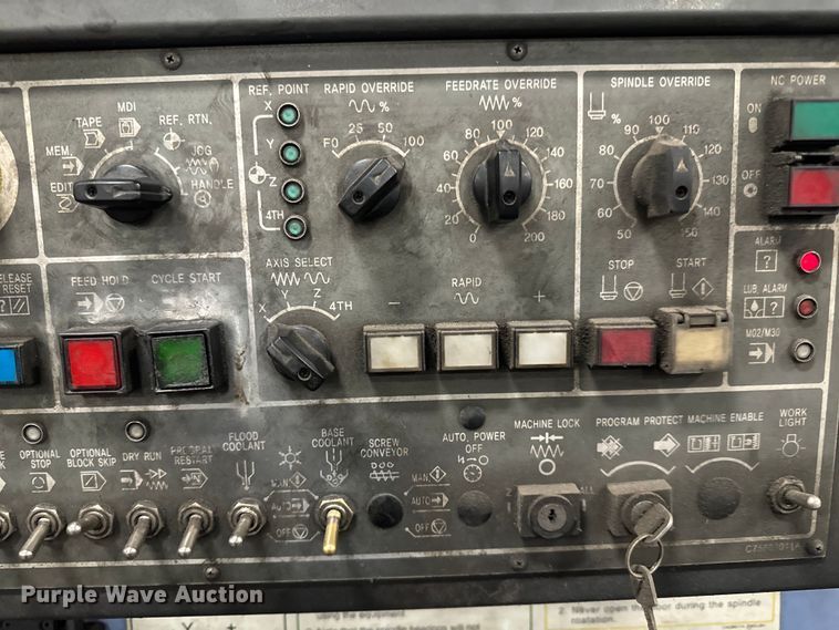 image for item NL9807 2007 Doosan MV3016LD vertical machining center