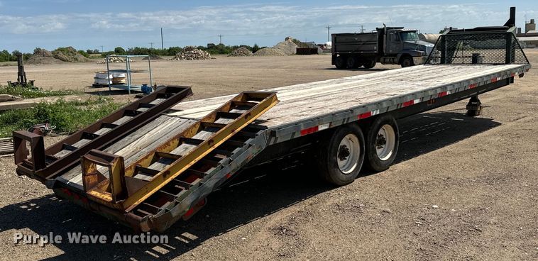 image for item NL9846 2006 Shop Built equipment trailer