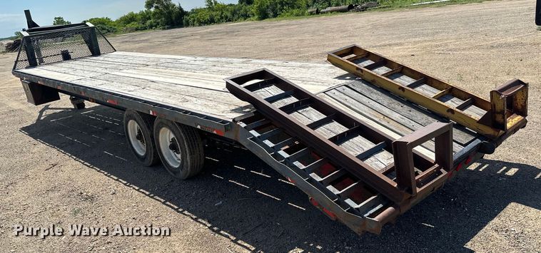 image for item NL9846 2006 Shop Built equipment trailer