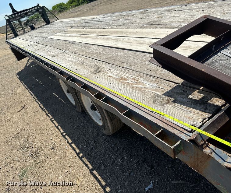 image for item NL9846 2006 Shop Built equipment trailer