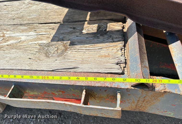 image for item NL9846 2006 Shop Built equipment trailer