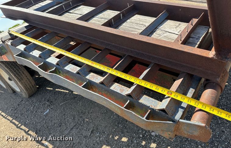 image for item NL9846 2006 Shop Built equipment trailer