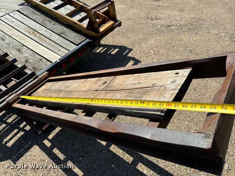 image for item NL9846 2006 Shop Built equipment trailer