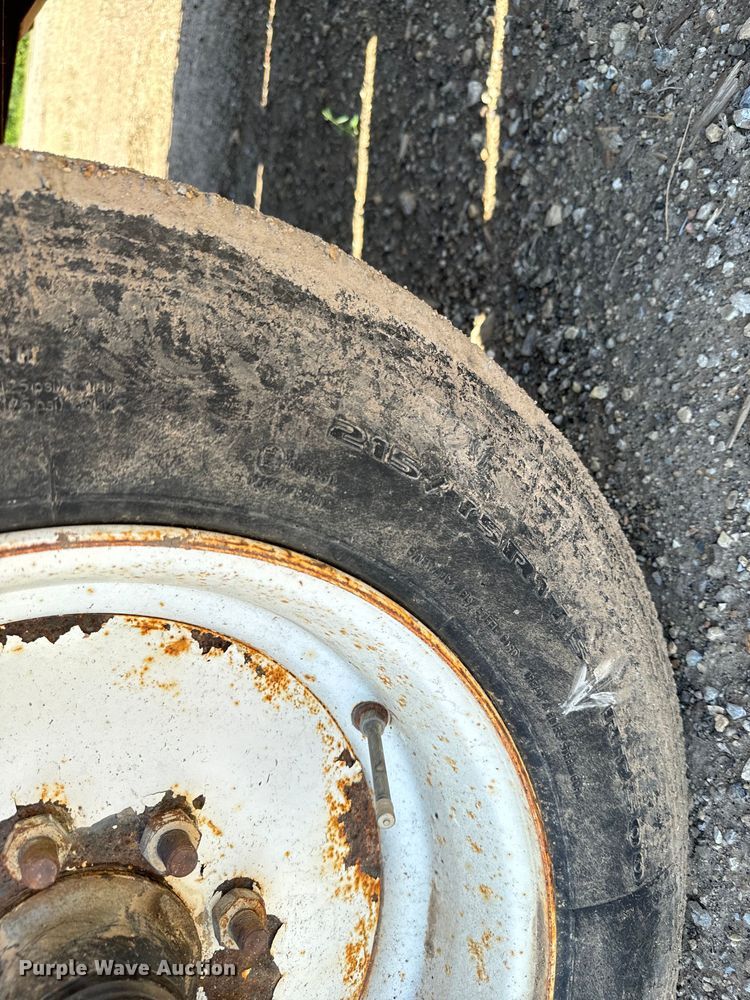 image for item NL9846 2006 Shop Built equipment trailer