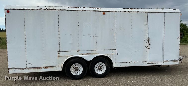 image for item NL9849 1989 W-W enclosed cargo trailer