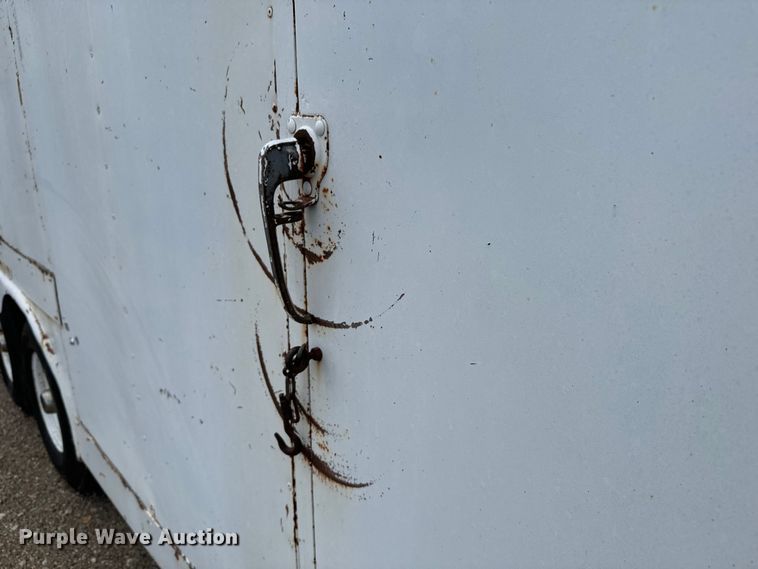 image for item NL9849 1989 W-W enclosed cargo trailer