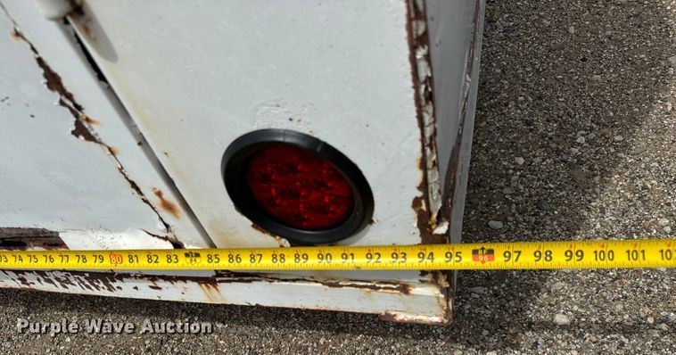 image for item NL9849 1989 W-W enclosed cargo trailer