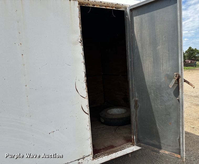 image for item NL9849 1989 W-W enclosed cargo trailer