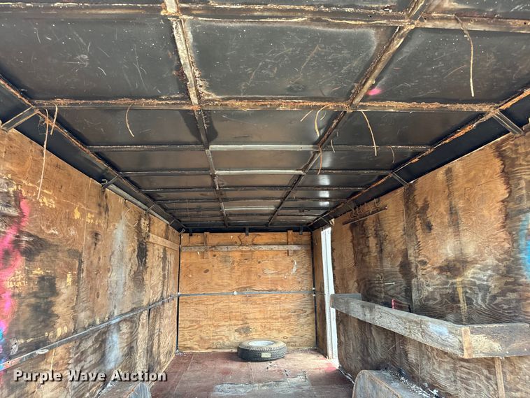 image for item NL9849 1989 W-W enclosed cargo trailer