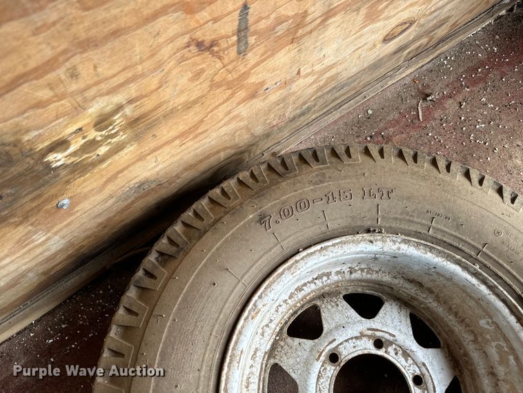 image for item NL9849 1989 W-W enclosed cargo trailer