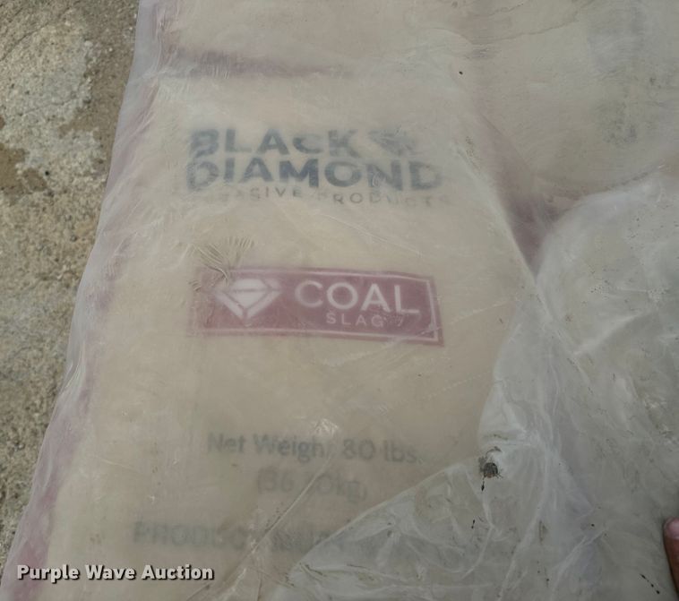 image for item NL9852 Black Diamond  1630 coal slag abrasive blast media