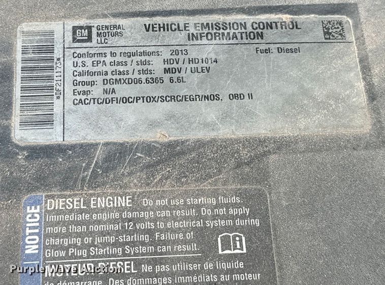 image for item NR9920 2013 Chevrolet  Silverado 3500HD Crew Cab pickup truck