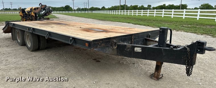 image for item NR9948 1988 Belshe  T-9 equipment trailer
