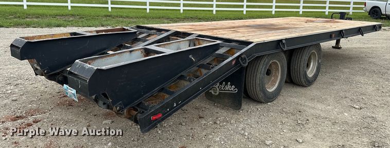 image for item NR9948 1988 Belshe  T-9 equipment trailer