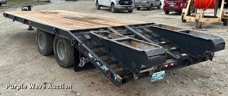 image for item NR9948 1988 Belshe  T-9 equipment trailer