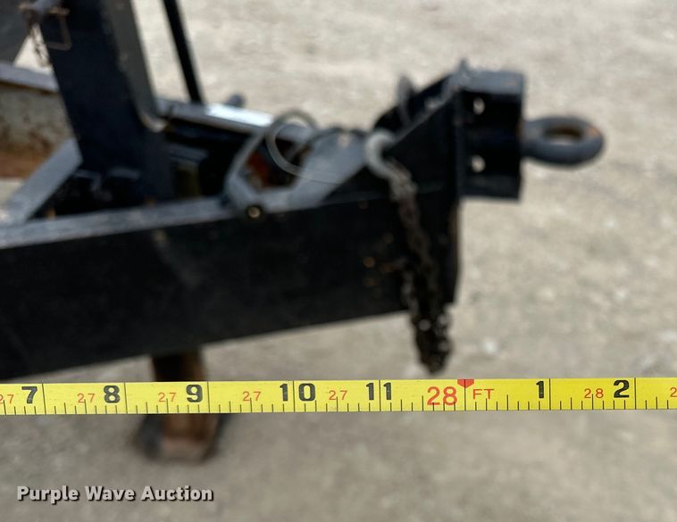 image for item NR9948 1988 Belshe  T-9 equipment trailer