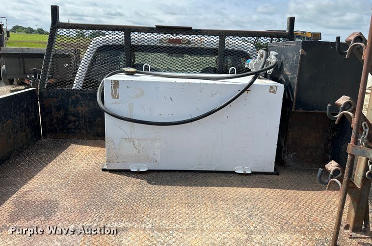 image for item NR9952 2010 Ford  F450 Super Duty Crew Cab flatbed truck