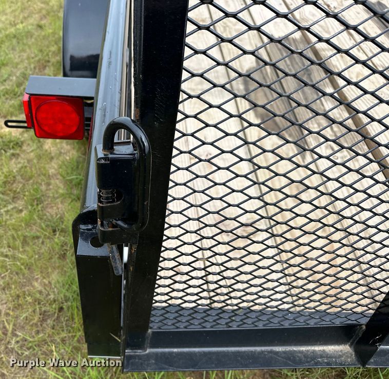 image for item NR9969 2024 Rocky Ridge  BPTA7714PBKNBSG utility trailer