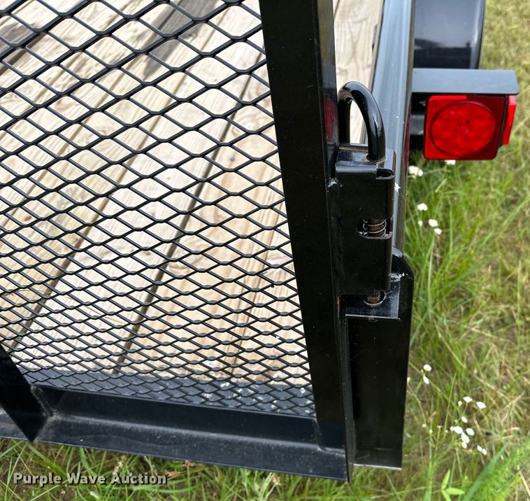 image for item NR9969 2024 Rocky Ridge  BPTA7714PBKNBSG utility trailer