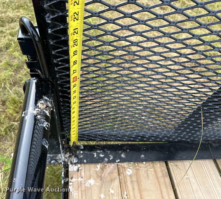 image for item NR9969 2024 Rocky Ridge  BPTA7714PBKNBSG utility trailer