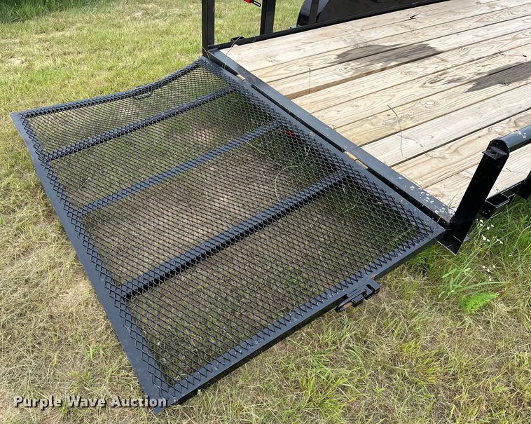 image for item NR9969 2024 Rocky Ridge  BPTA7714PBKNBSG utility trailer