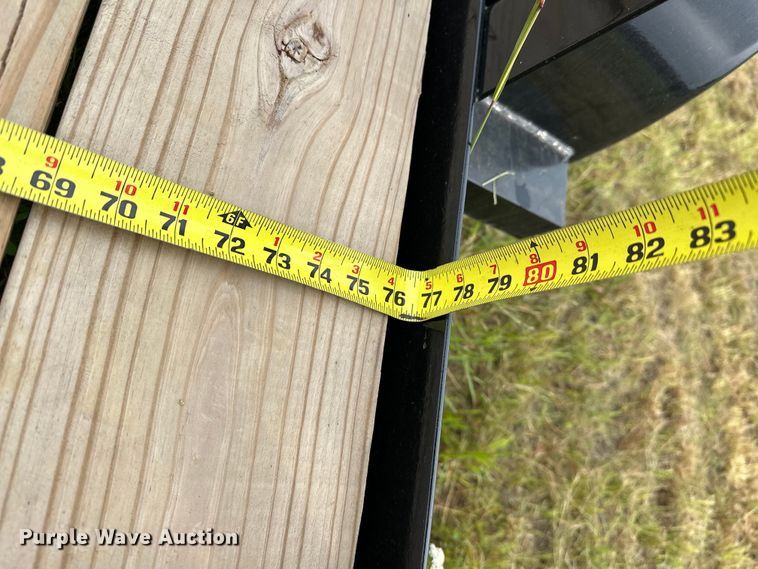 image for item NR9969 2024 Rocky Ridge  BPTA7714PBKNBSG utility trailer