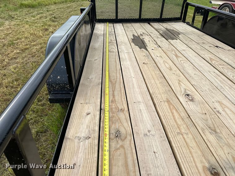 image for item NR9969 2024 Rocky Ridge  BPTA7714PBKNBSG utility trailer