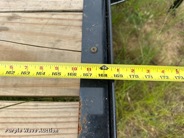 image for item NR9969 2024 Rocky Ridge  BPTA7714PBKNBSG utility trailer