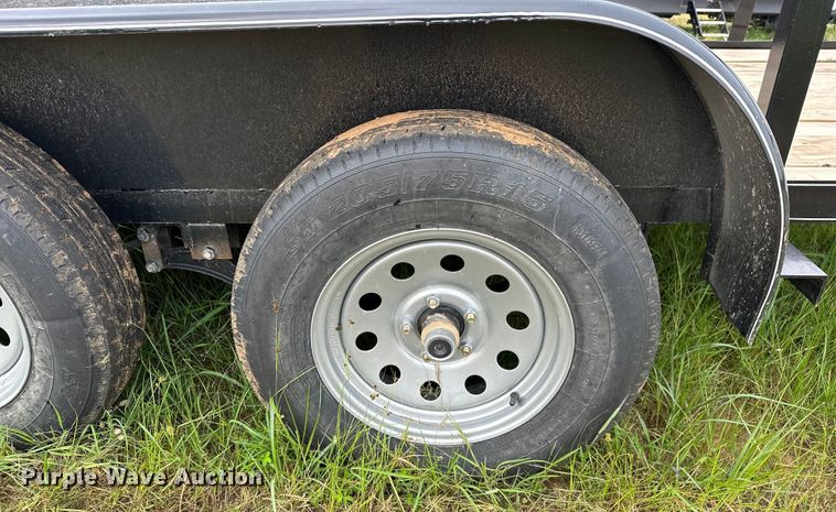 image for item NR9969 2024 Rocky Ridge  BPTA7714PBKNBSG utility trailer