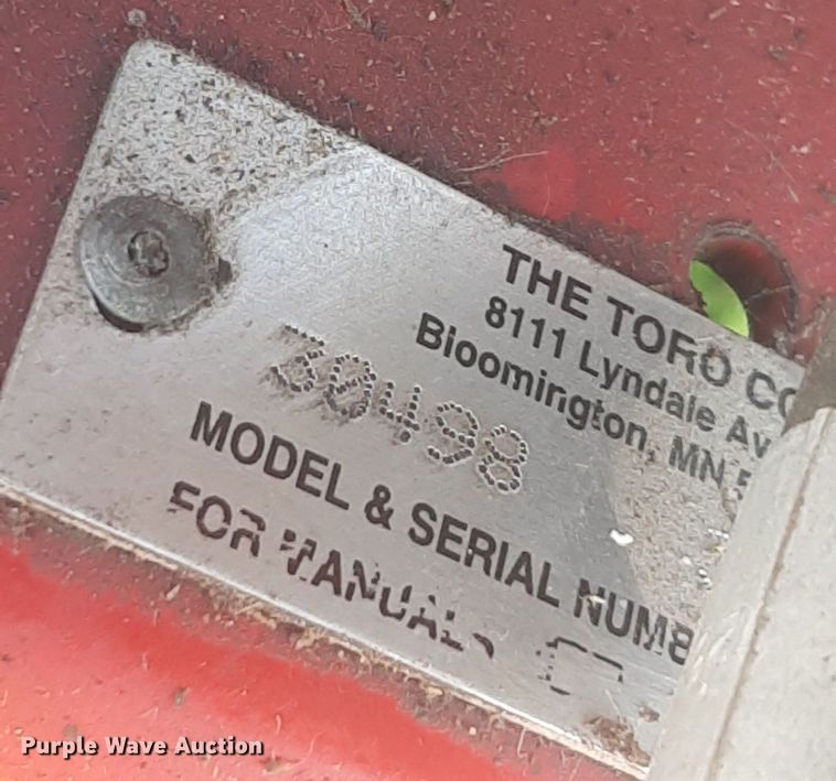 image for item NU9805 Toro 30498 ZTR lawn mower