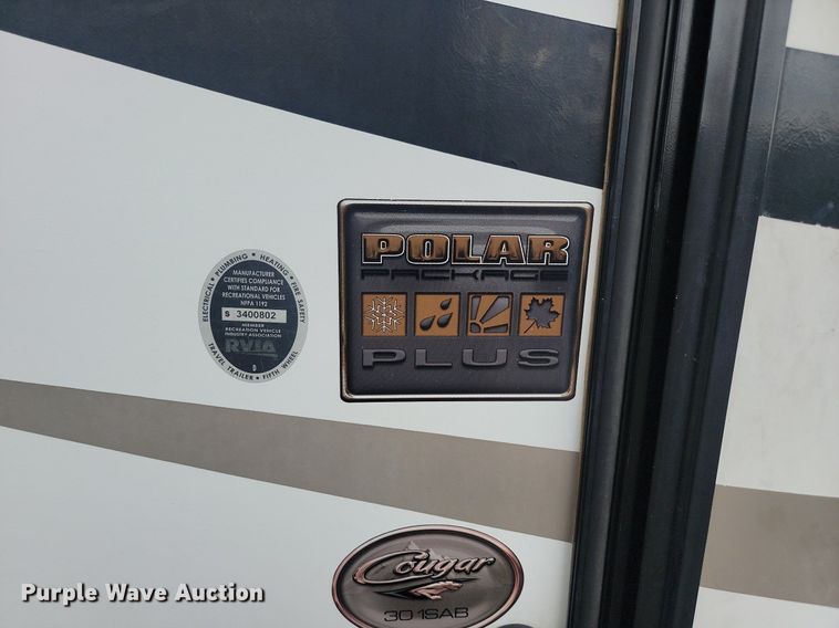 image for item NZ9831 2014 Keystone RV Cougar 301SAB14 camper