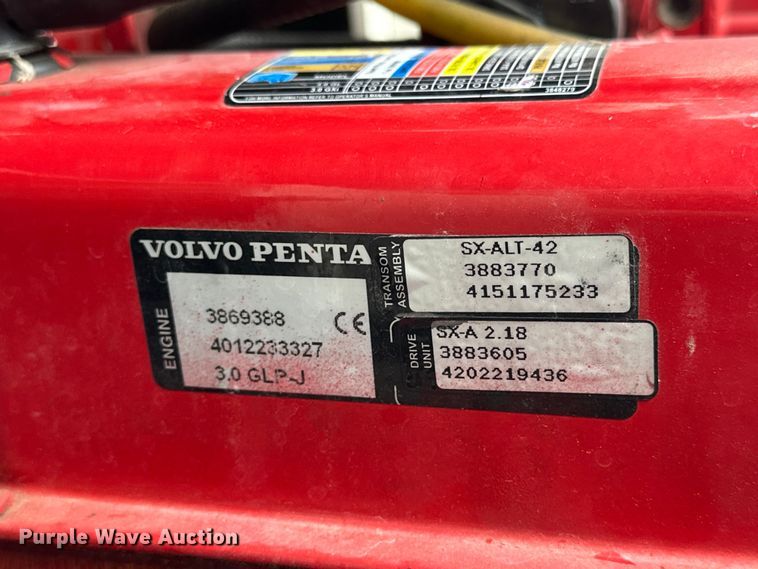 image for item OE9209 2008 Four Winns H180 boat