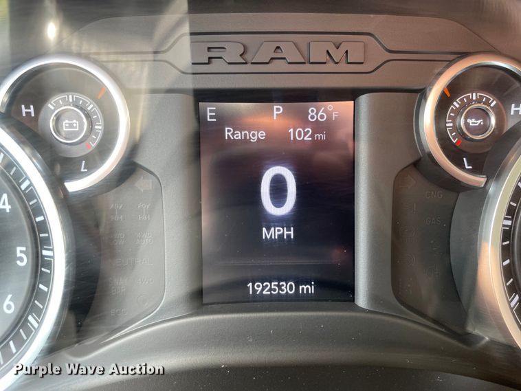 image for item OG9988 2019 Dodge Ram 1500 Crew Cab pickup truck