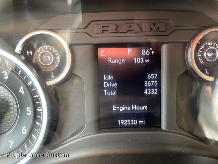 image for item OG9988 2019 Dodge Ram 1500 Crew Cab pickup truck