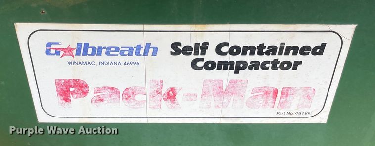 image for item OH9027 (4) refuse compactors