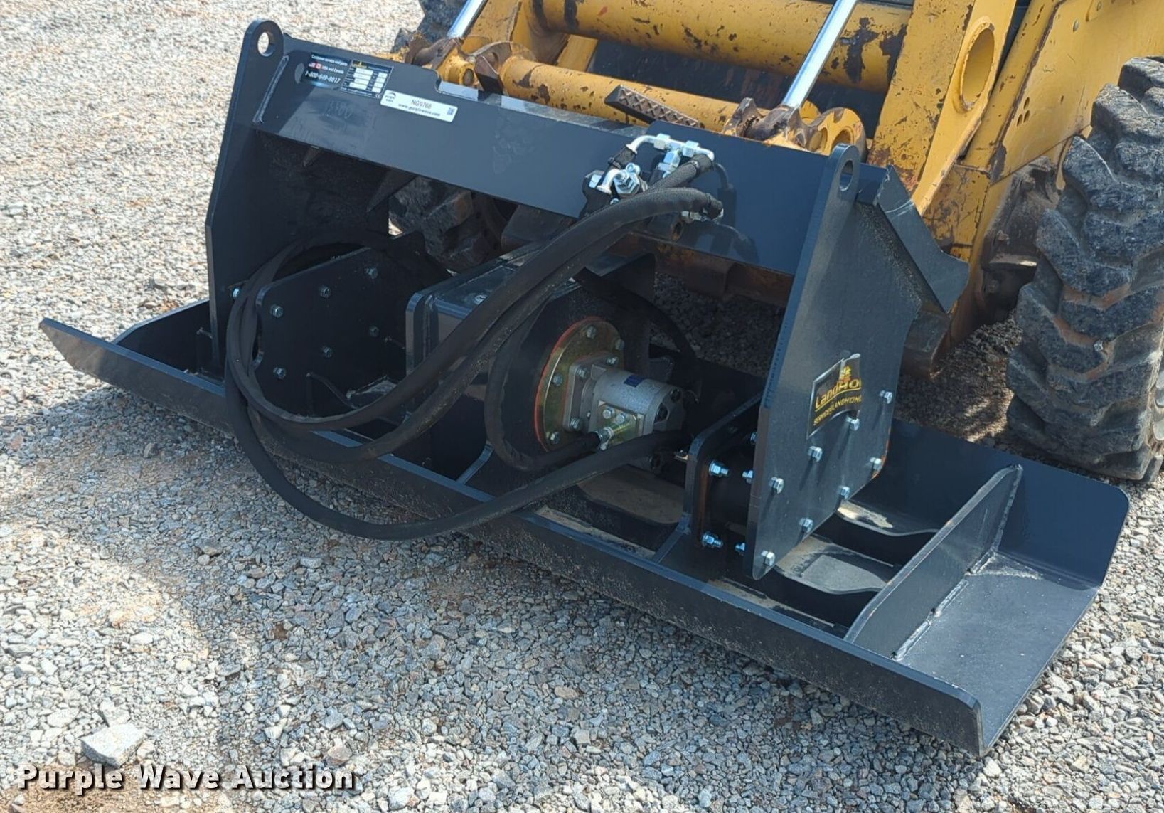 2023 LandHonor VPC1172W skid steer plate compactor in Norman, OK