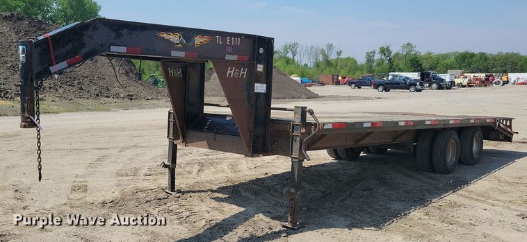 image for item DG0606 2012 H&H FD-306 equipment trailer