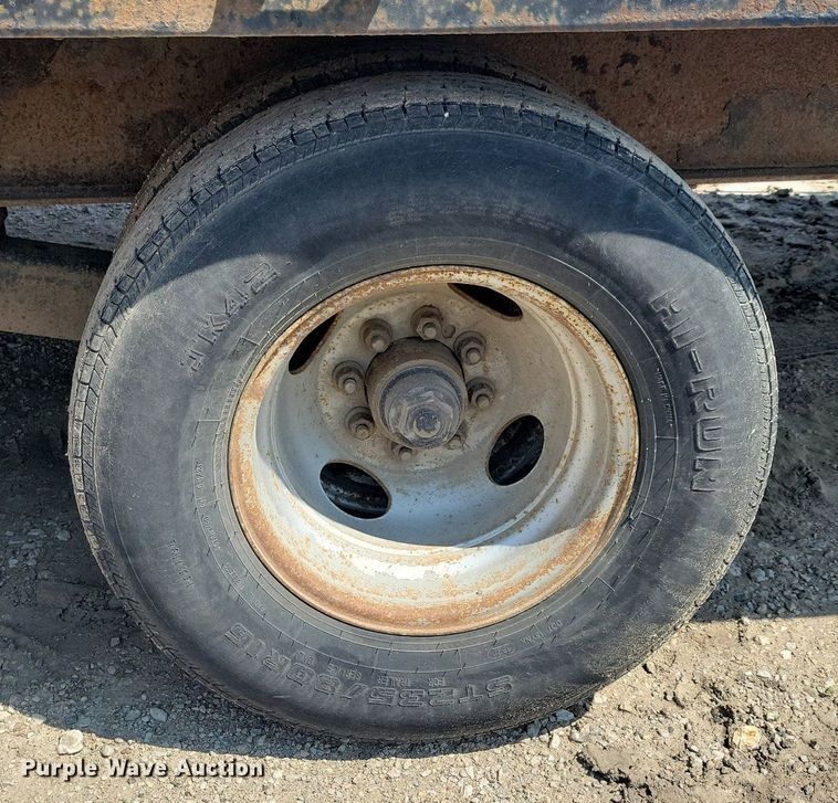 image for item DG0606 2012 H&H FD-306 equipment trailer