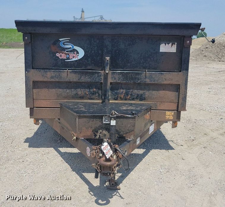 image for item DG0608 2016 Quality Steel and Aluminum Products 8314D dump trailer