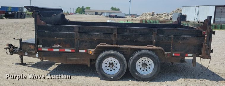 image for item DG0608 2016 Quality Steel and Aluminum Products 8314D dump trailer