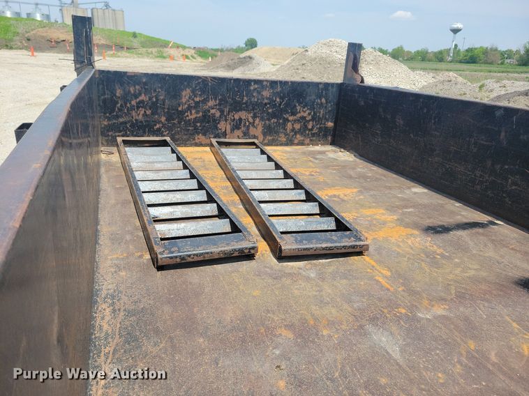 image for item DG0608 2016 Quality Steel and Aluminum Products 8314D dump trailer