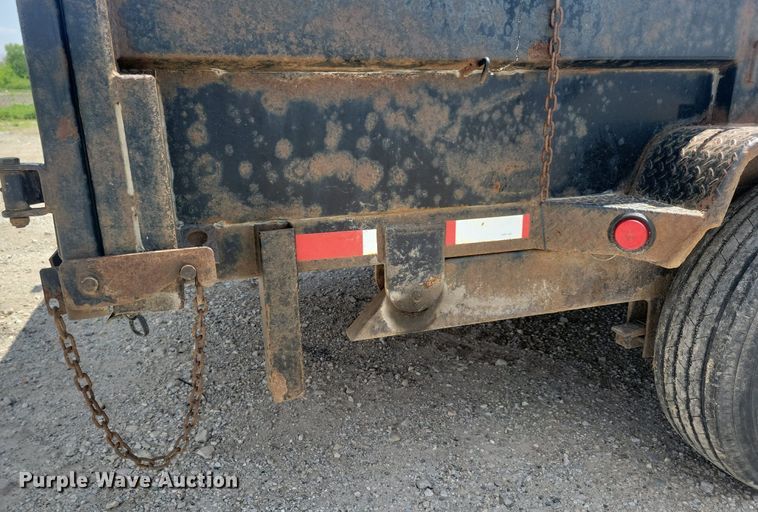 image for item DG0608 2016 Quality Steel and Aluminum Products 8314D dump trailer