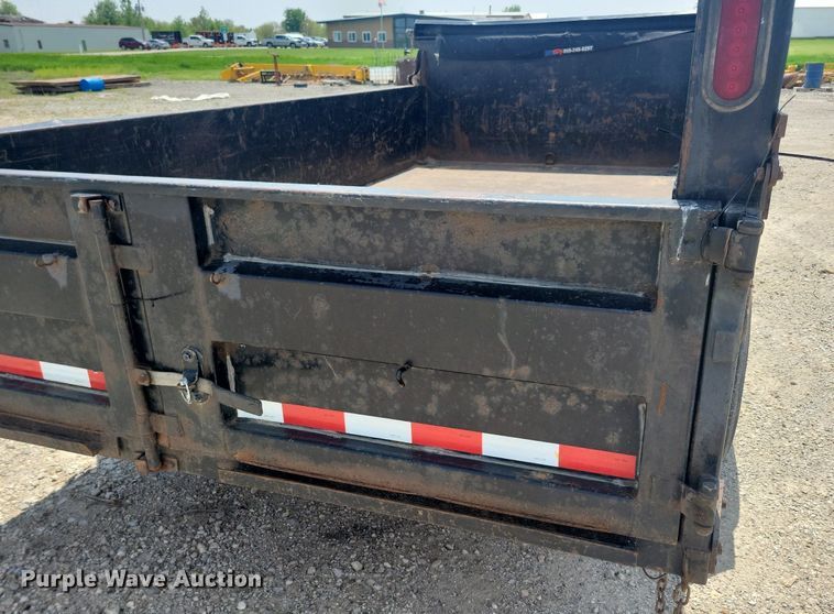 image for item DG0608 2016 Quality Steel and Aluminum Products 8314D dump trailer