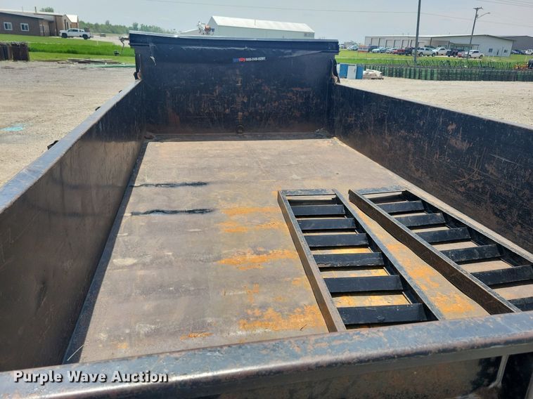 image for item DG0608 2016 Quality Steel and Aluminum Products 8314D dump trailer