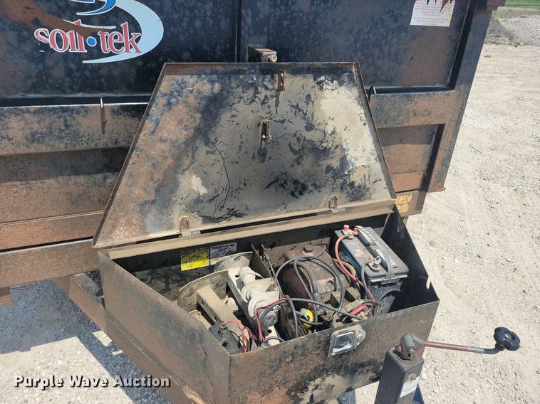 image for item DG0608 2016 Quality Steel and Aluminum Products 8314D dump trailer