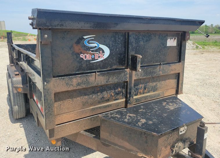 image for item DG0608 2016 Quality Steel and Aluminum Products 8314D dump trailer