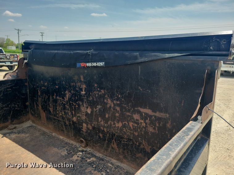 image for item DG0608 2016 Quality Steel and Aluminum Products 8314D dump trailer